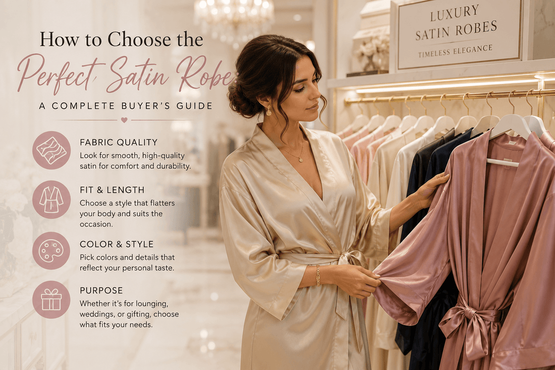 How to Choose the Perfect Satin Robe: A Complete Buyer’s Guide