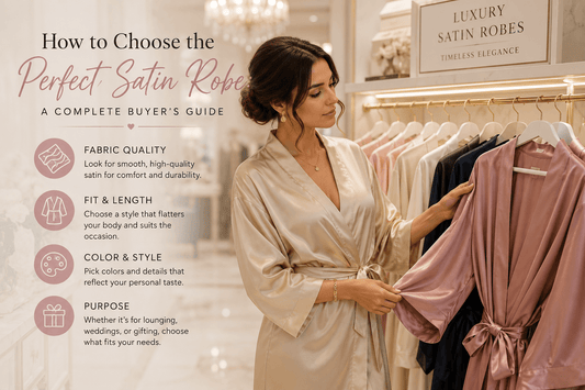 How to Choose the Perfect Satin Robe: A Complete Buyer’s Guide